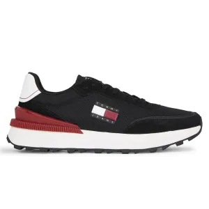 Tommy Hilfiger Jeans TJM Technical Runner Sneakers EM0EM02275-BLKRED