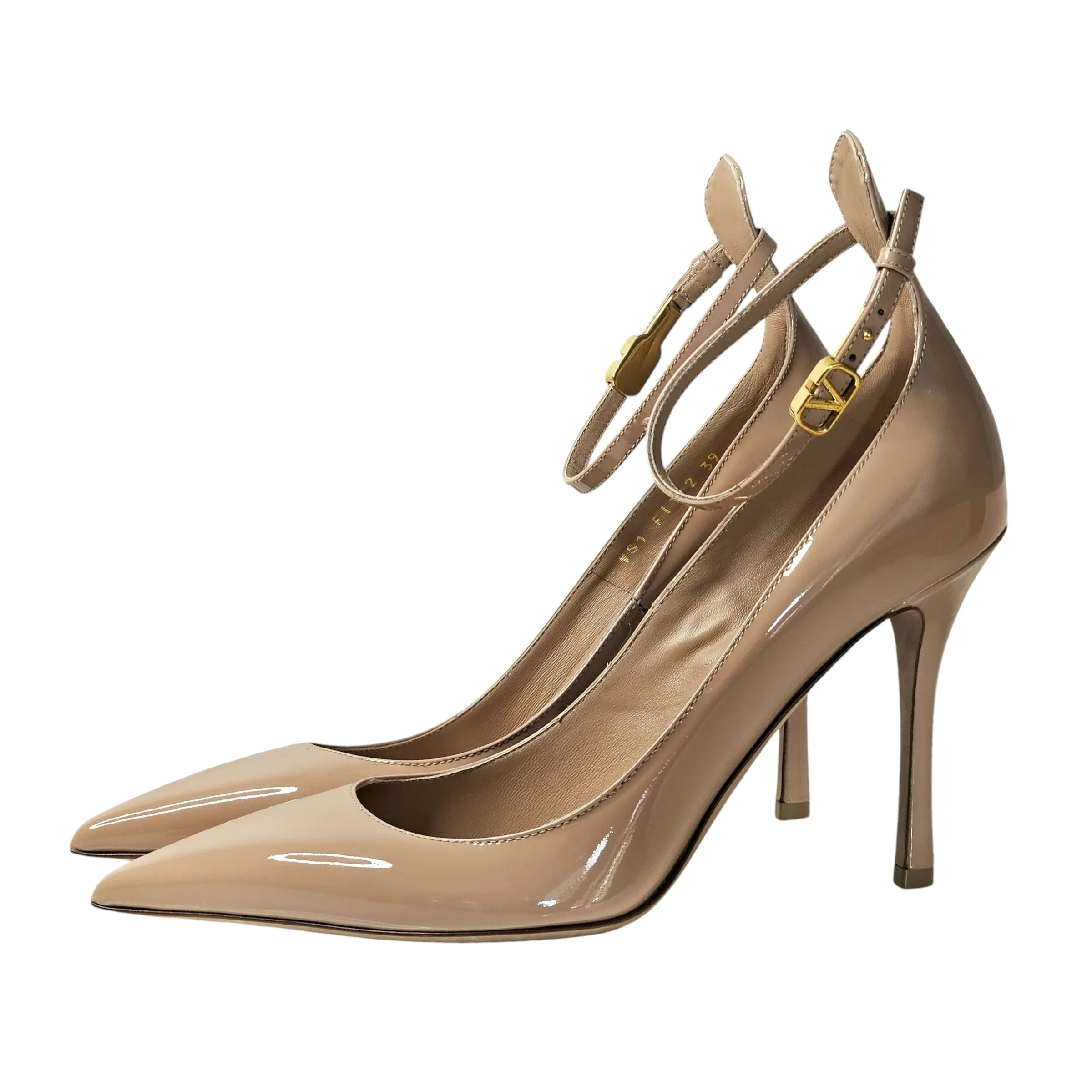 VALENTINO GARAVANI TAN-GO HEELS EU 39/ UK 6
