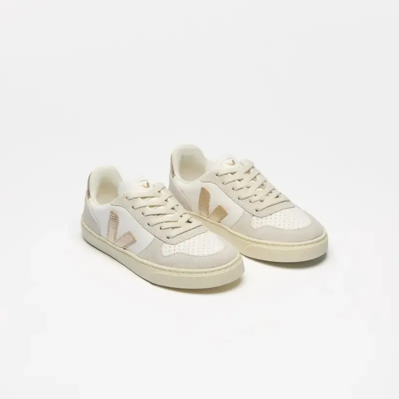 Veja Rose Gold Lace Sneakers V10L