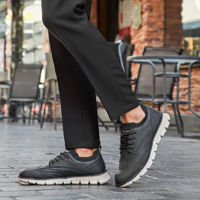 West Louis Leather Outdoor Soft Soled Shoes