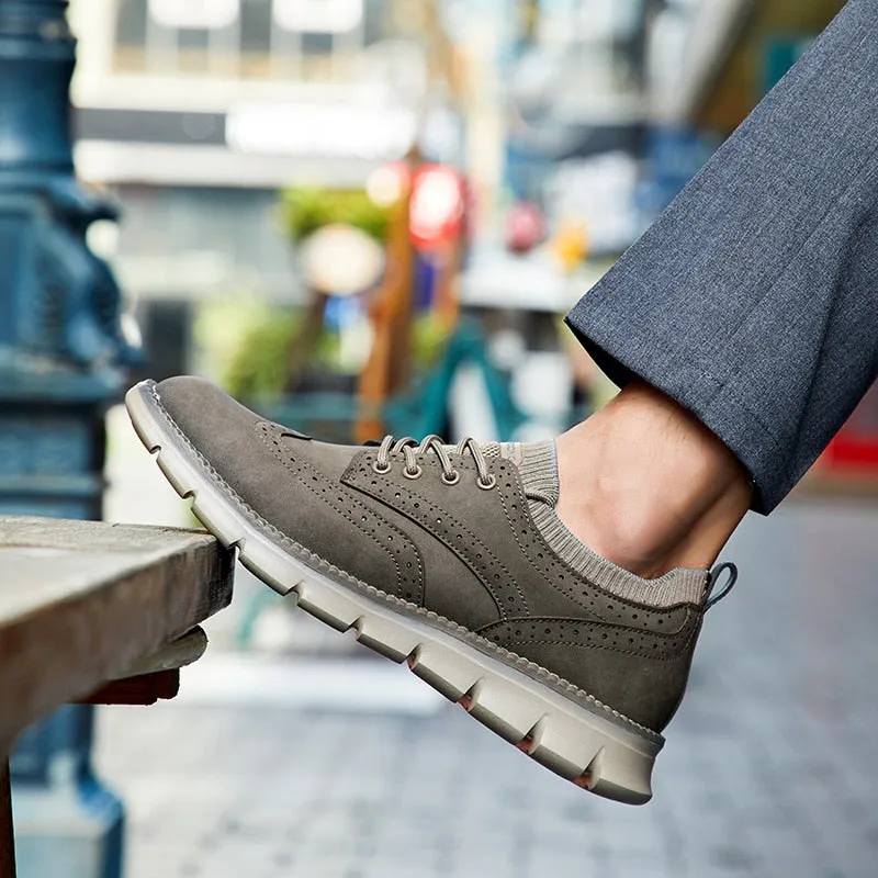 West Louis Leather Outdoor Soft Soled Shoes