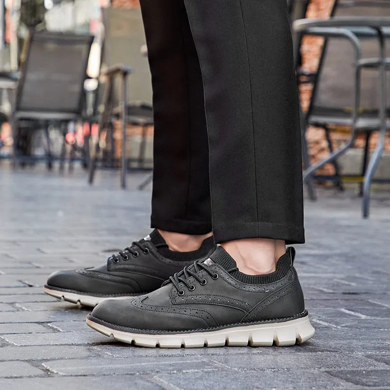 West Louis Leather Outdoor Soft Soled Shoes