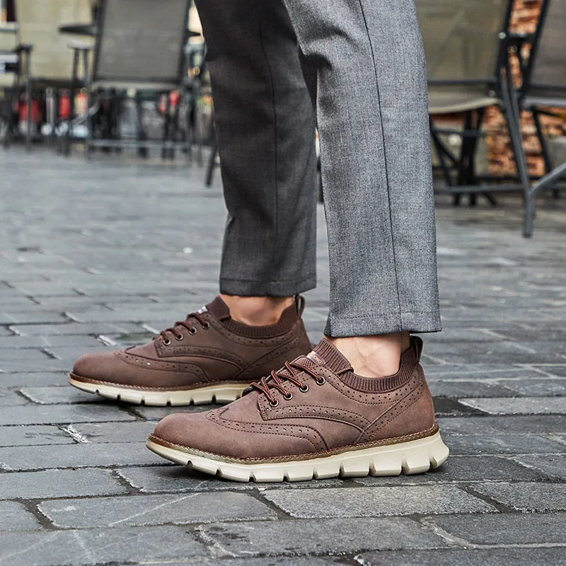 West Louis Leather Outdoor Soft Soled Shoes