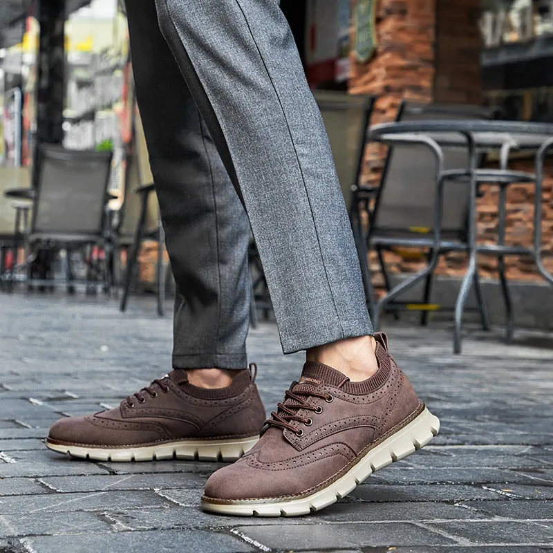 West Louis Leather Outdoor Soft Soled Shoes