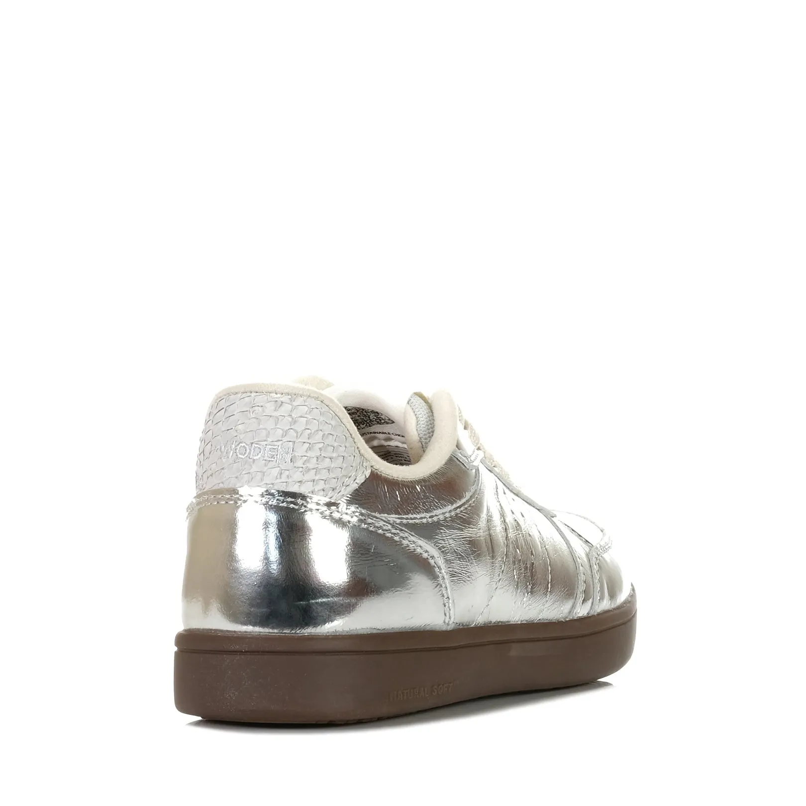 Woden Bjork Leather Silver