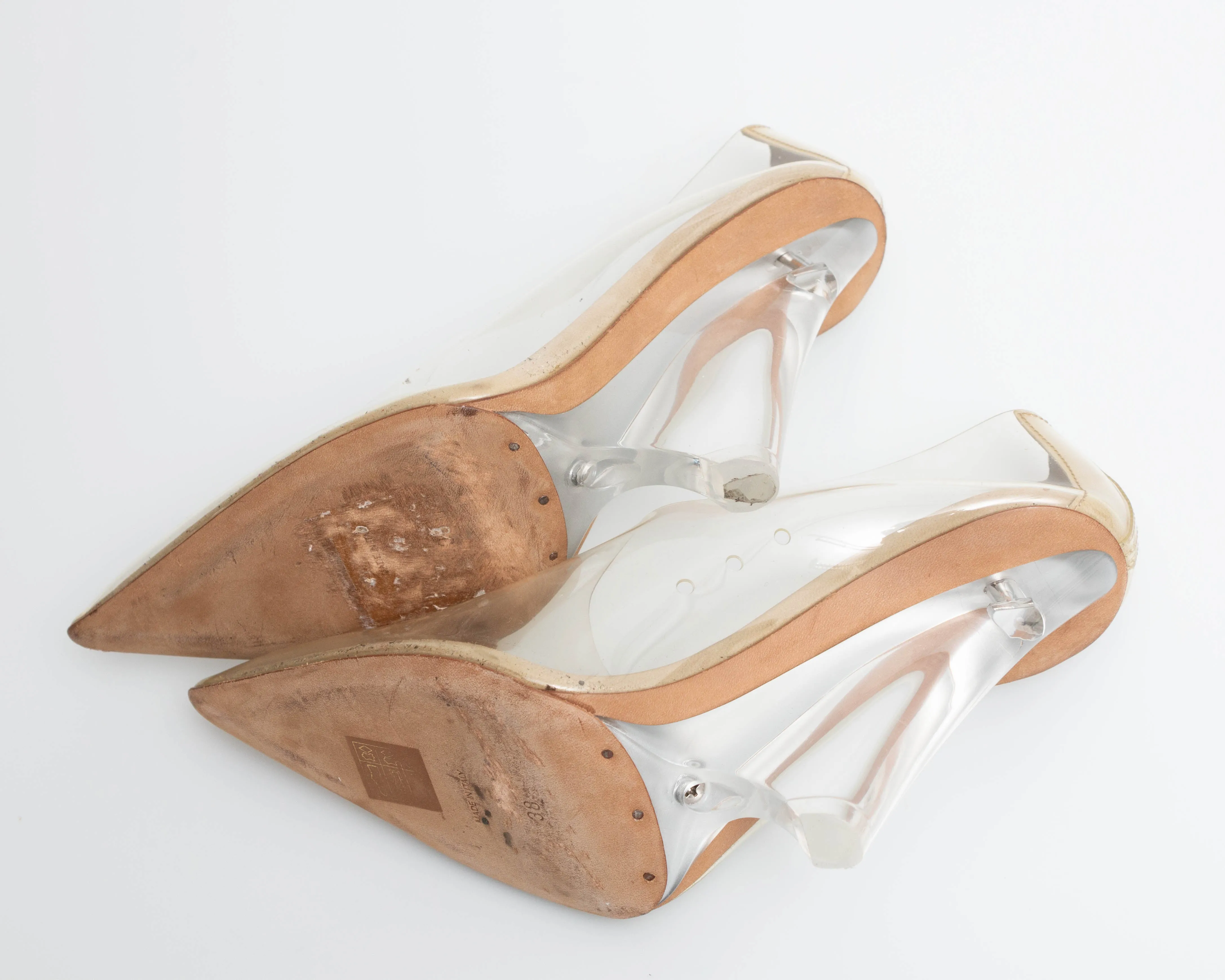Yeezy Clear Pointed Heels